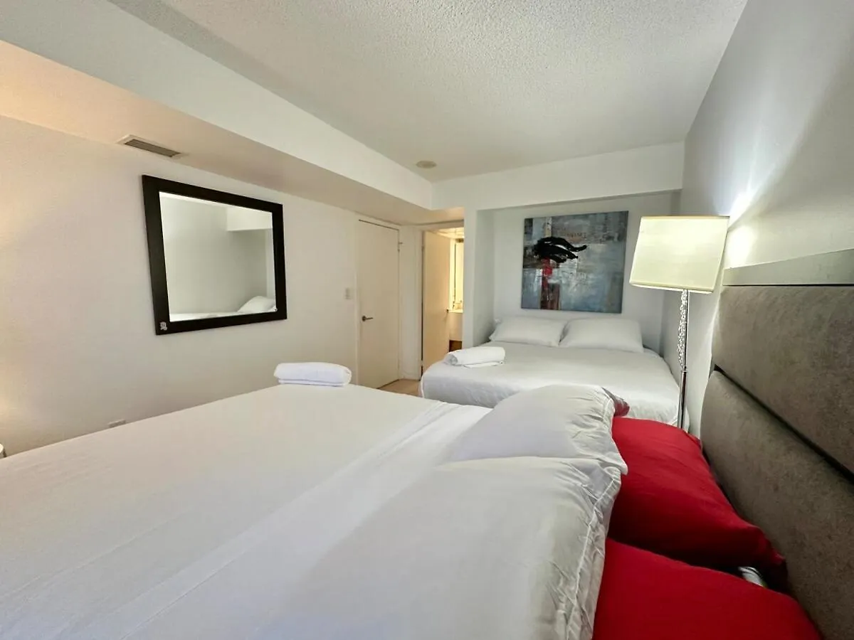 Apartment Spacious 2Bdrms & 2Baths With 3 Real Beds Toronto Canada